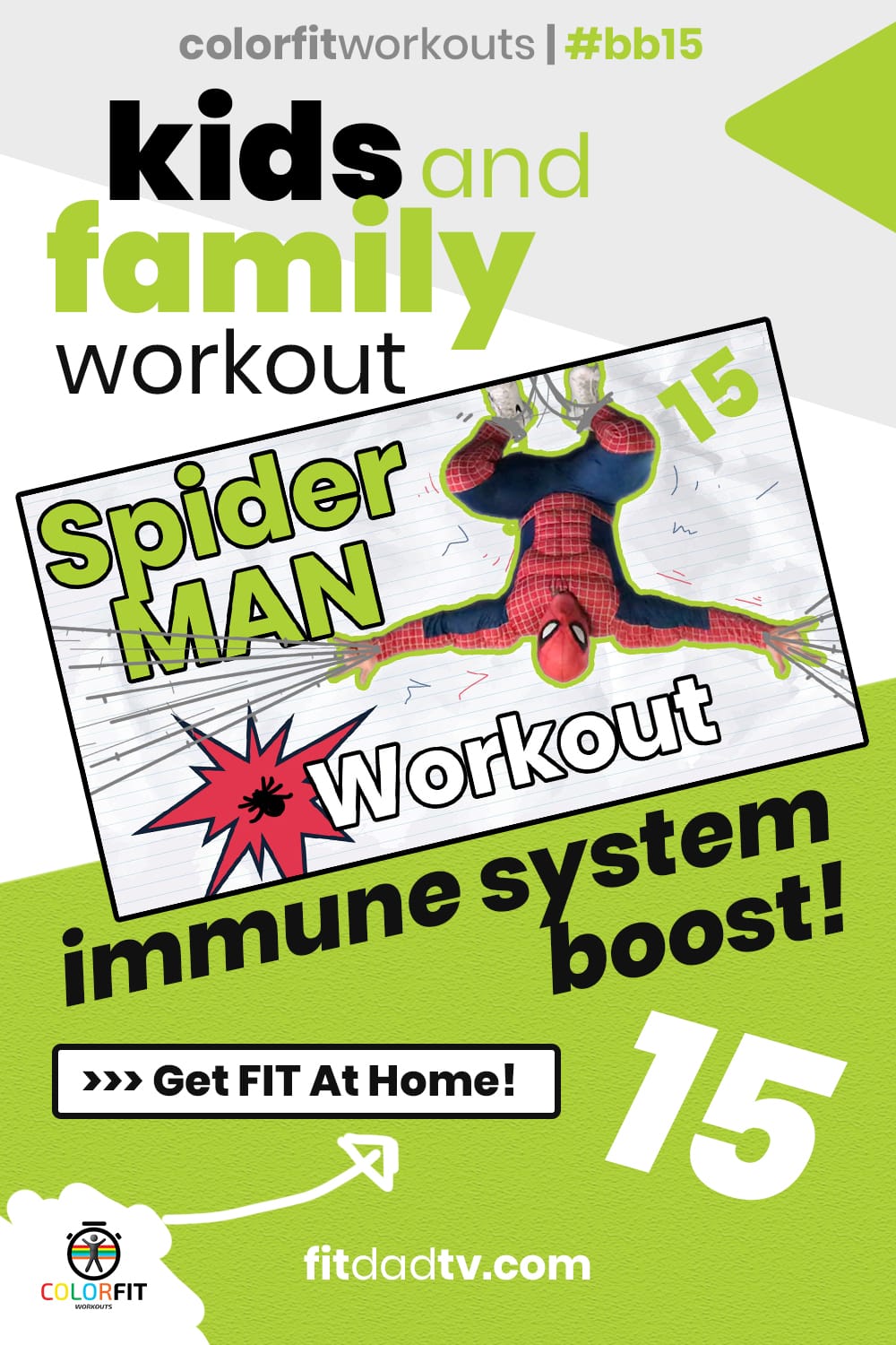 Count To 100 Workout Spiderman