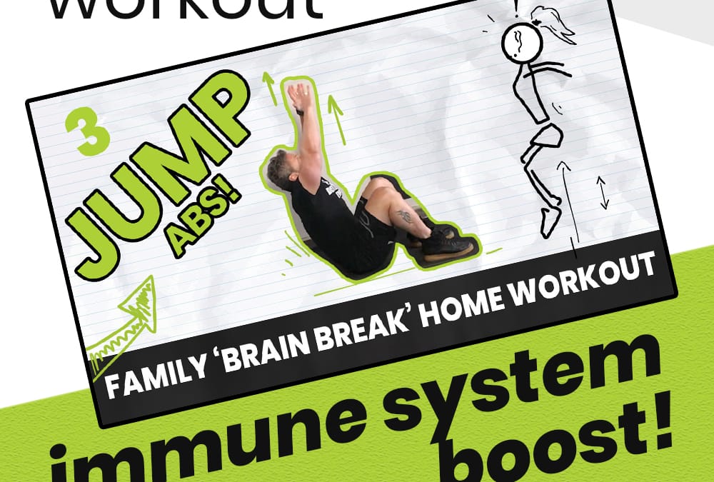 Kids & Family At Home Workout Number 3: ‘JUMP ABS’