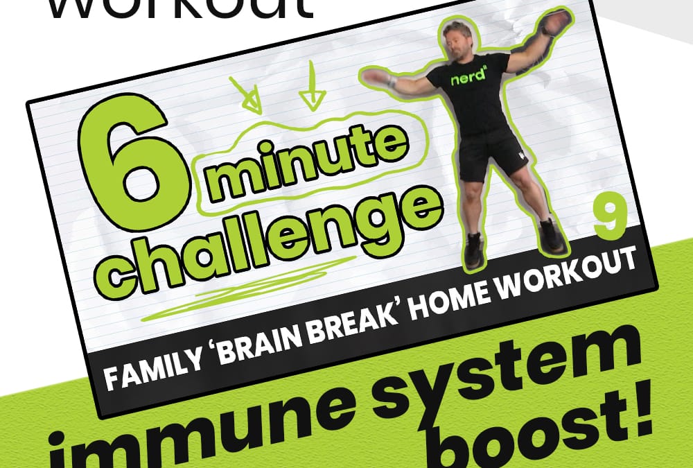 Kids & Family At Home Workout 9 ‘THE 6 MINUTE CHALLENGE’