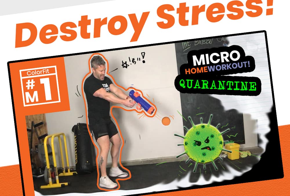 Try This At Home MICRO Workout To Destroy Stress