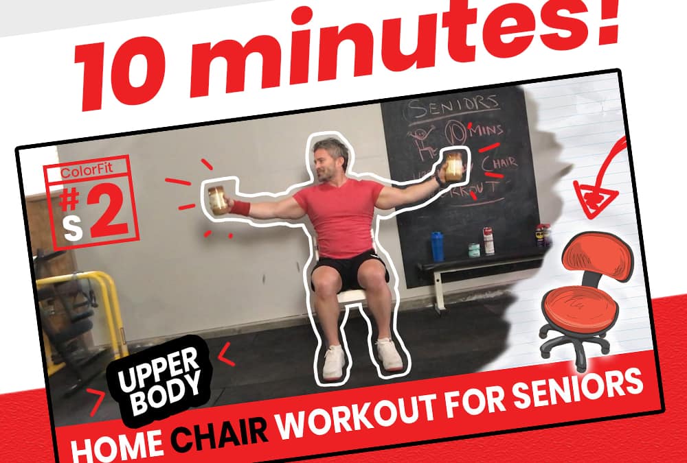 Seniors UPPER BODY Chair Workout – Only 10 Minutes!