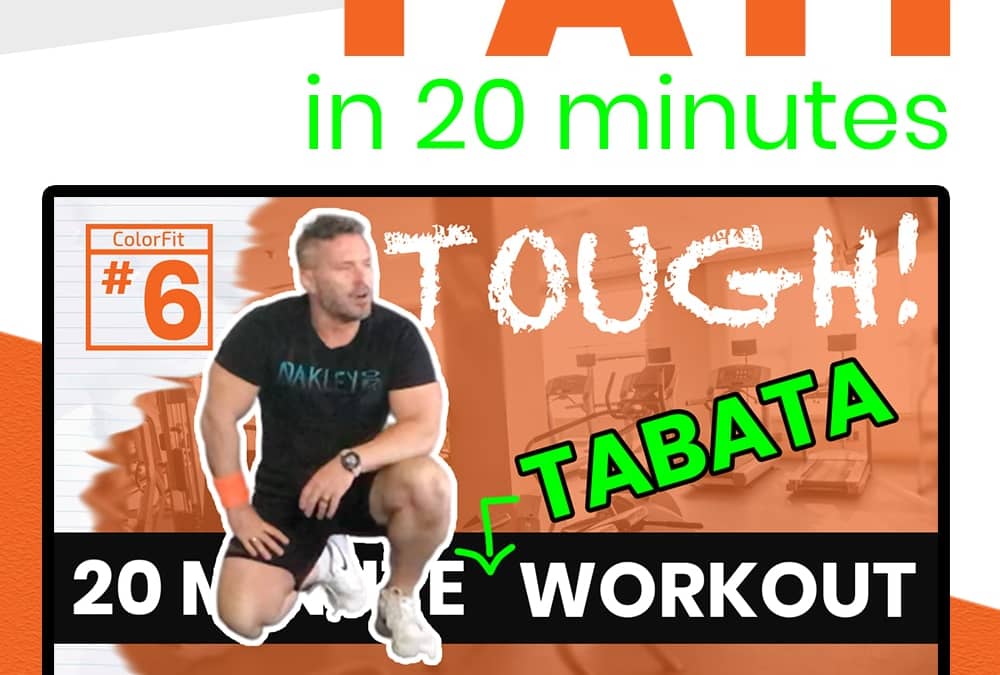 How To Burn Fat in 20 Minutes – Tabata Workout
