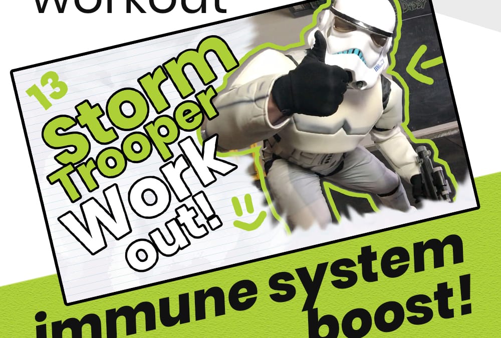 Kids & Family At Home Workout 13 ‘STORMTROOPER WORKOUT’