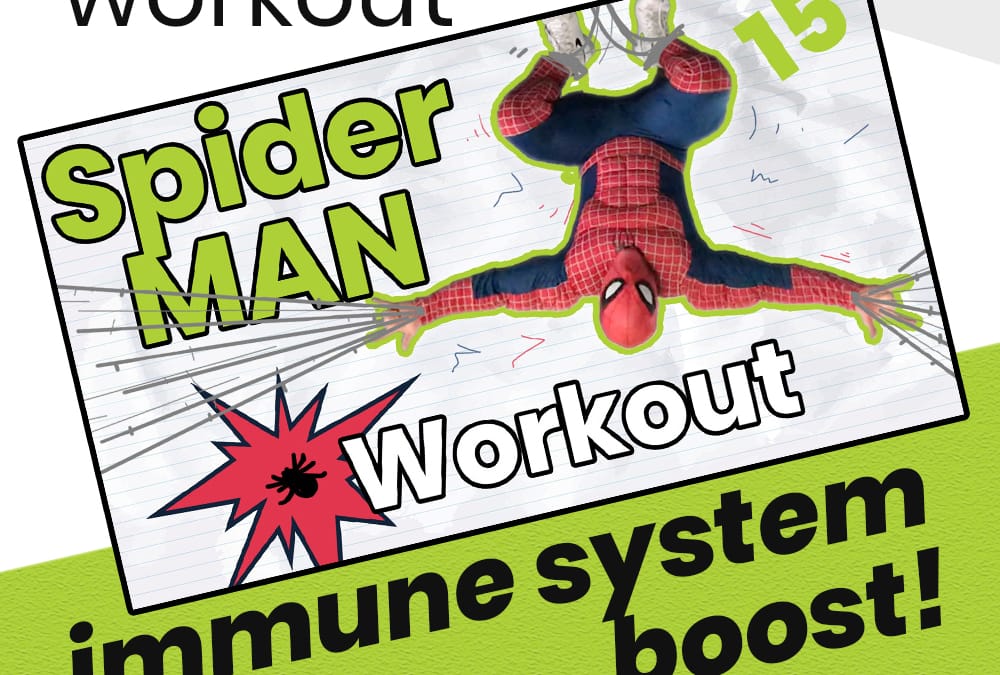 Kids & Family At Workout 15 ‘SPIDERMAN WORKOUT’