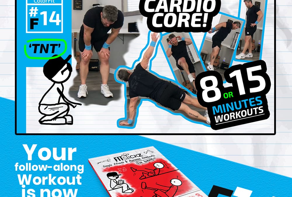 A NEW Cardio Core Home Workout – Burn Those Abs!