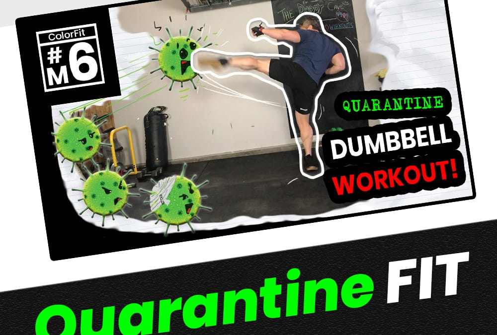 A NEW & Super Fast At Home DUMBBELL Micro Workout