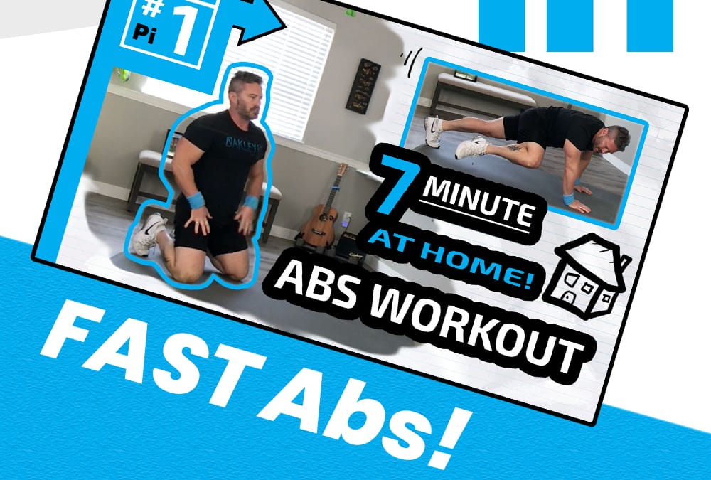 A NEW 7 Minute At Home FAST Abs Workout