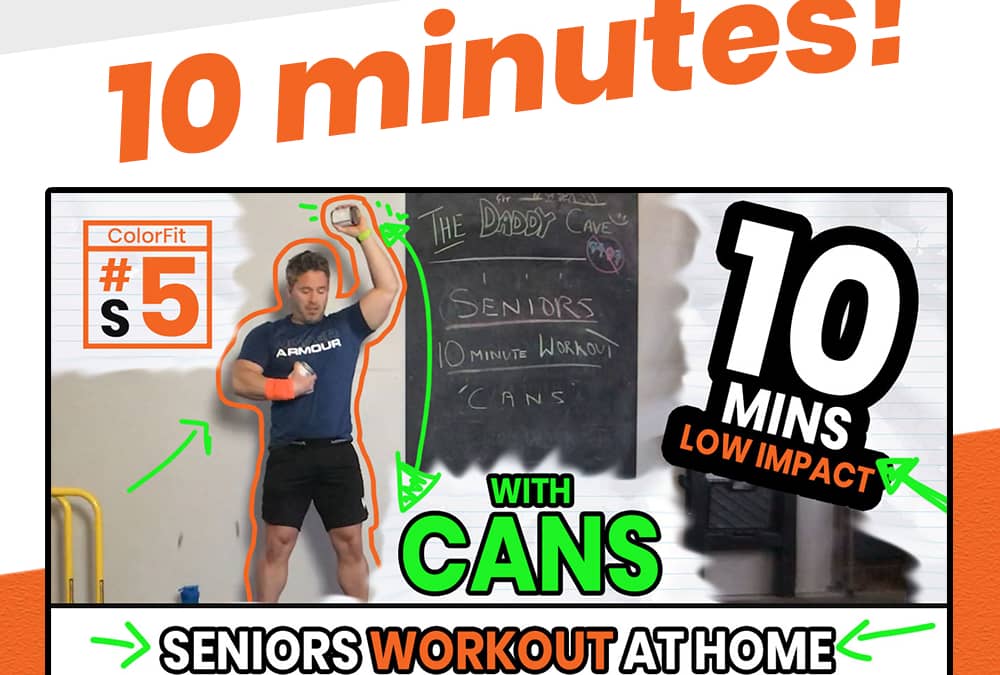 For Seniors LOW IMPACT Home Workout in ONLY 10 Minutes