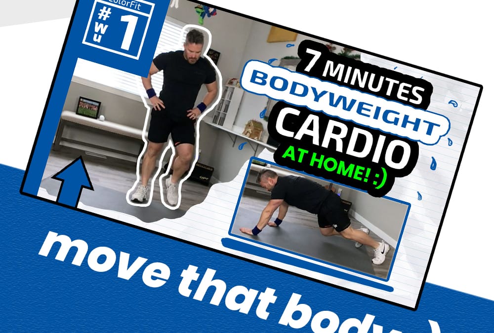 A NEW 7 Minute Cardio Finisher Workout AT HOME