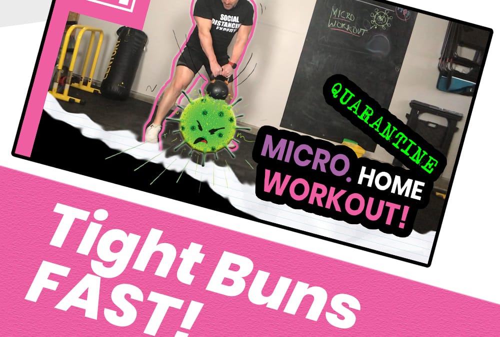 A NEW 3 MINUTE ‘Micro’ Workout for Butt, Legs and Tummy
