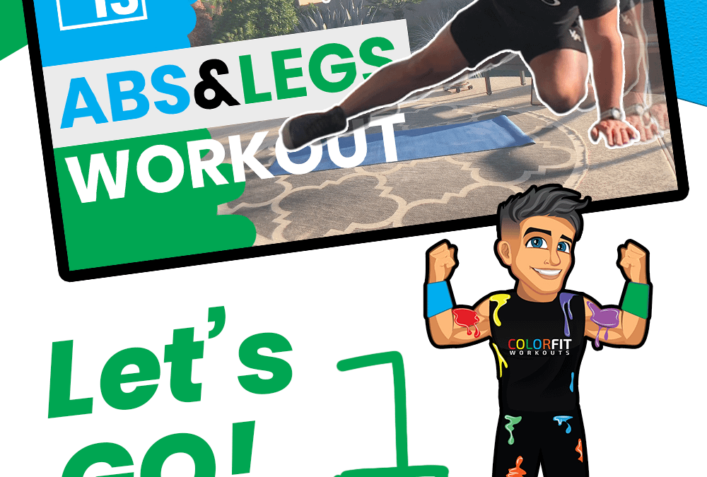 At HOME Abs & Legs COMBO Workout (Lower Body)