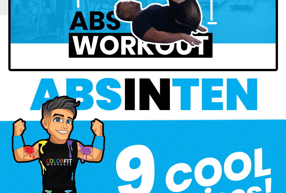 10 Minute ABS! With 9 Cool Exercises