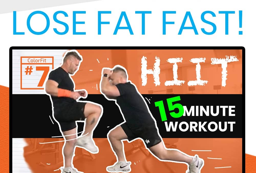 Lose Fat Fast – 15 Minute HIIT Home Workout