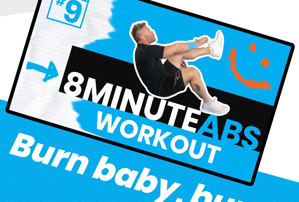 ONLY 8 Minutes! At Home Abs Workout