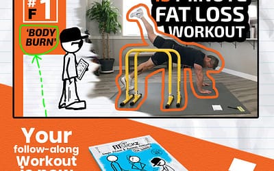 FitStickz Workout #F1 (Orange) – 15 Minute Fat Loss Full Body HIIT Workout