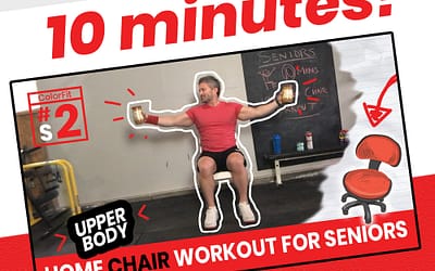 Seniors UPPER BODY Chair Workout – Only 10 Minutes!