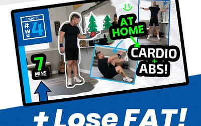 A NEW 7 Minute Cardio and Abs At Home Workout