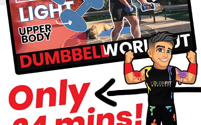 Upper Body LIGHT Dumbbell Workout in 24 Minutes!