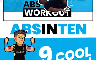 10 Minute ABS! With 9 Cool Exercises