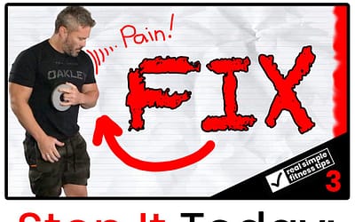 Real Simple Fitness Tips 3 – How To Stop & Fix Shoulder Pain