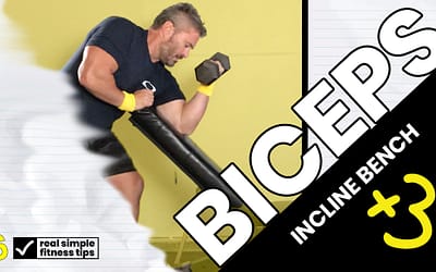 The 3 BEST Bicep Exercises [On An INCLINE Bench] + Workout